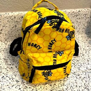 UhHuhHoney Bee mini backpack NWOT
